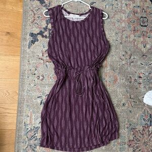 Ultra soft tie waist dress